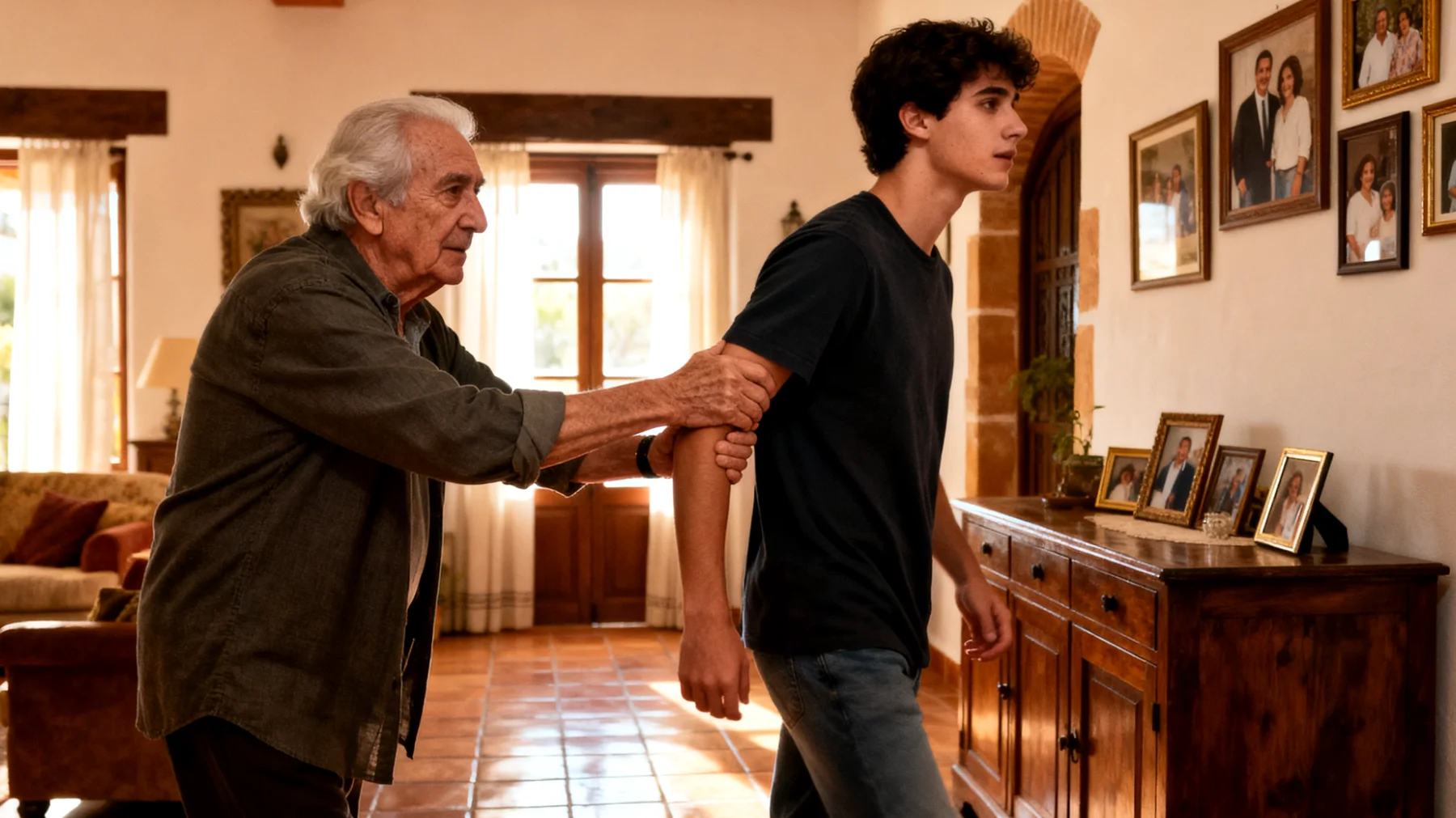 Los abuelos tienden a sobreproteger a sus nietos jóvenes adultos, impidiéndoles tomar decisiones propias, asumir responsabilidades y desarrollar su autonomía, generando tensión y dependencia emocional."